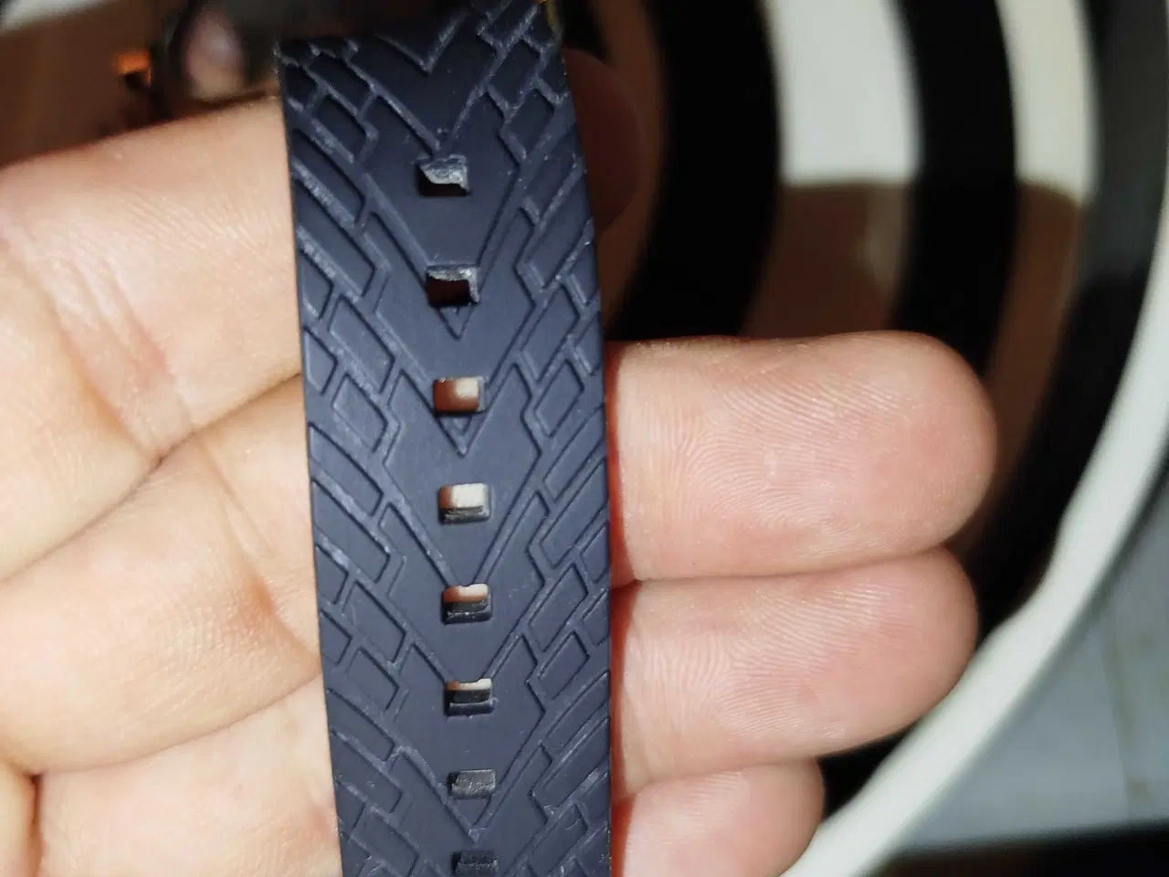 Billede 9 - Stort Herre ur i guld og sort farve