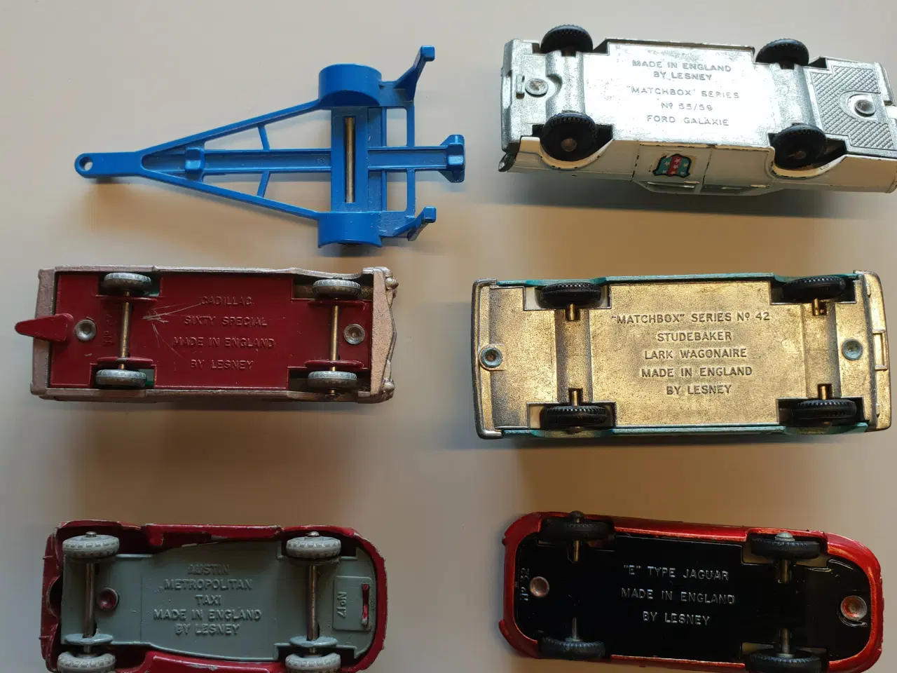 Billede 4 - Matchbox biler, trucks, amerikanere, trailer 1:87