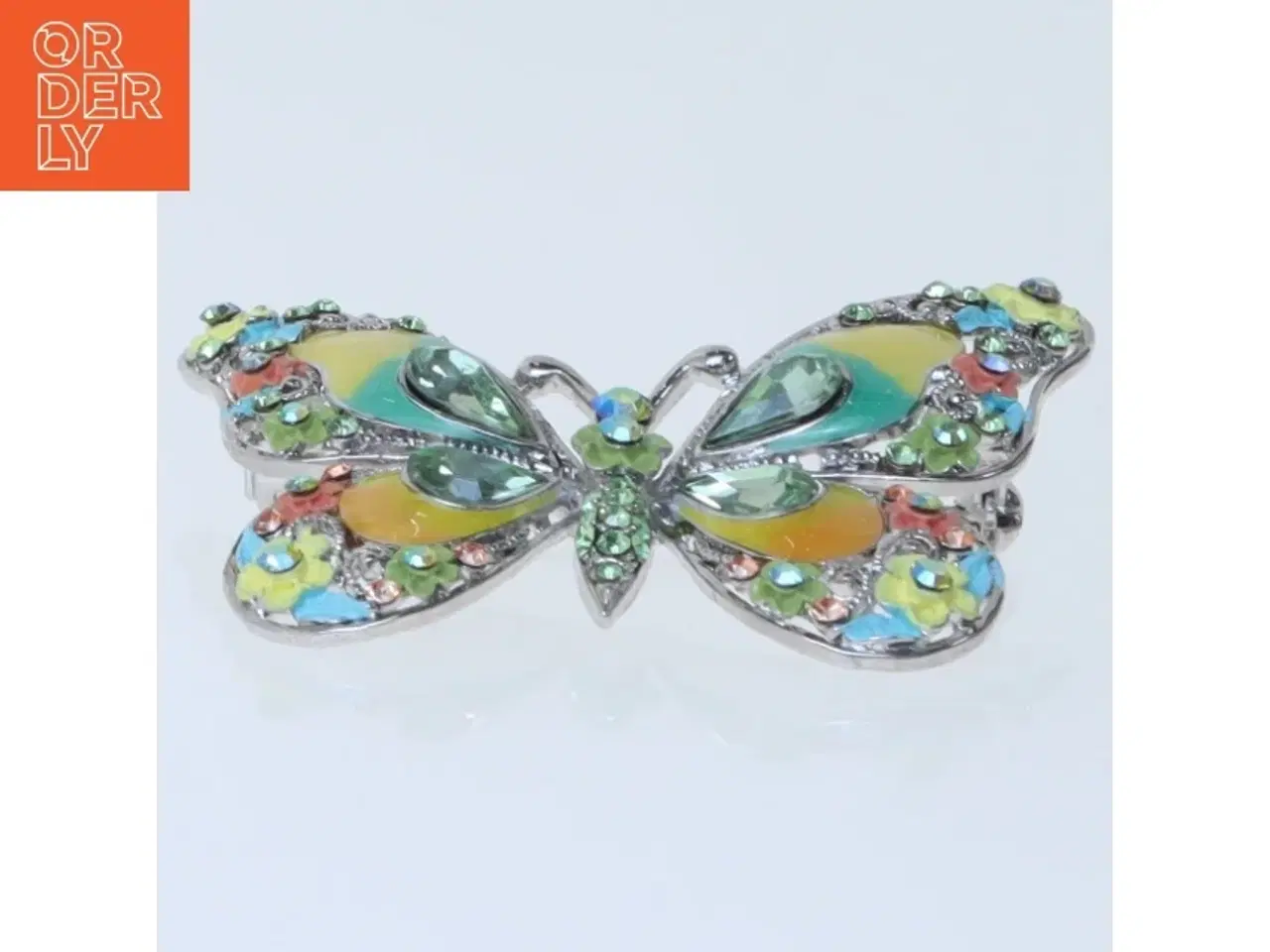 Billede 3 - Sommerfugle-broche (str. 6x4,5 cm)