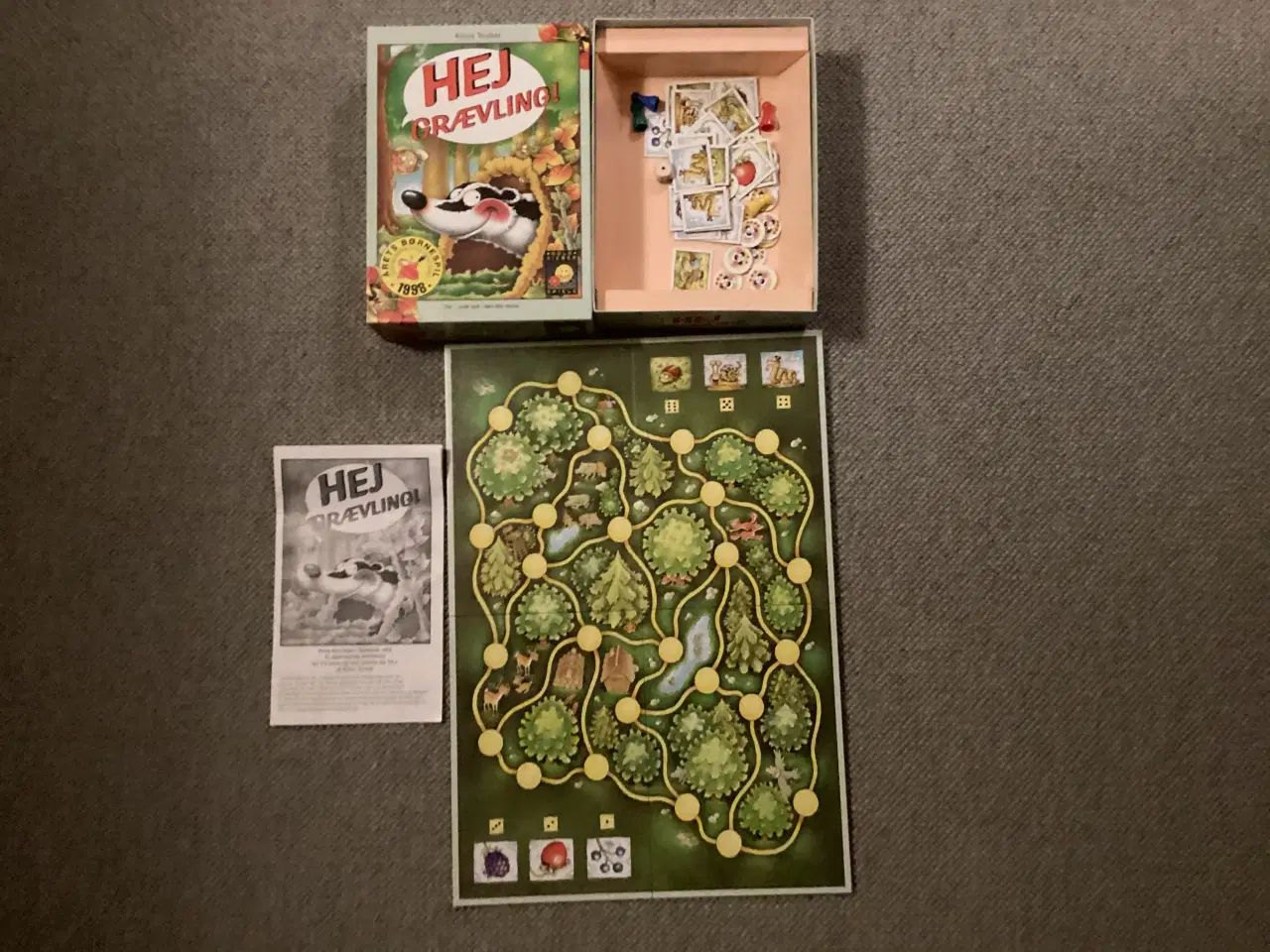 Billede 2 - Hej grævling huskespil 7 år plus