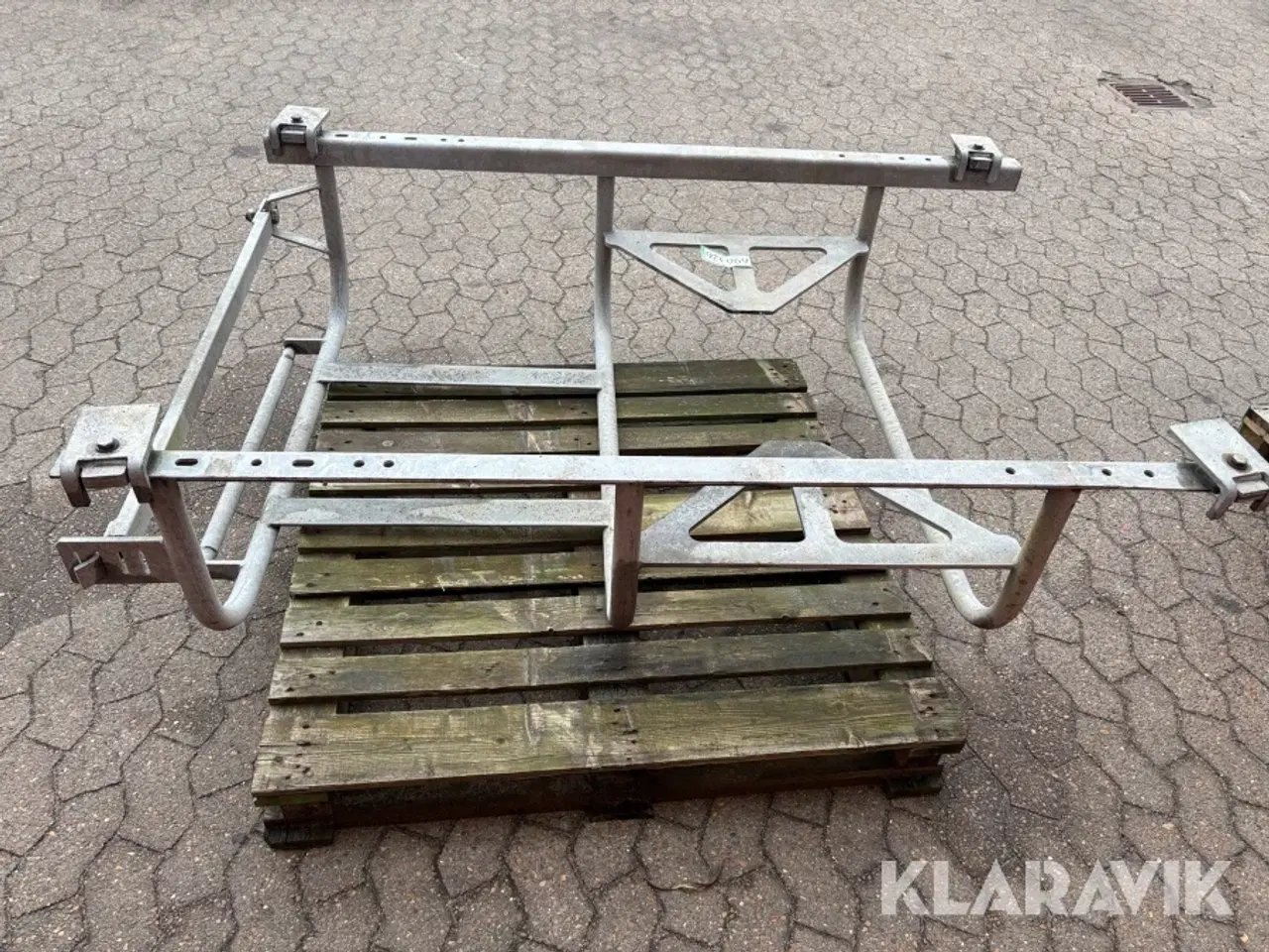 Billede 5 - Reservehjulophæng til under trailer - galvaniseret