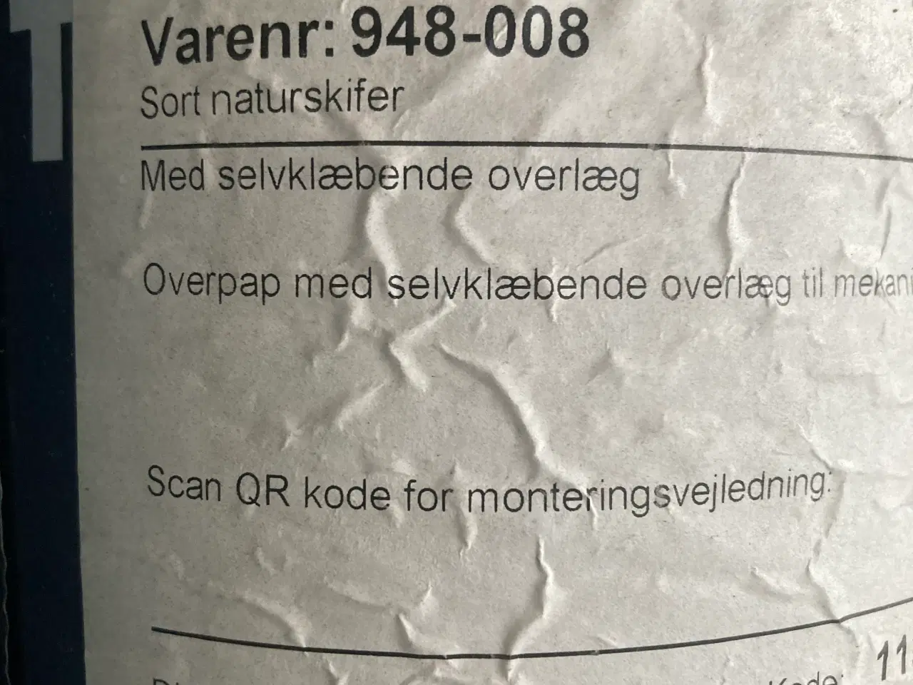 Billede 4 - Adeso selvklaebende overpap profile 