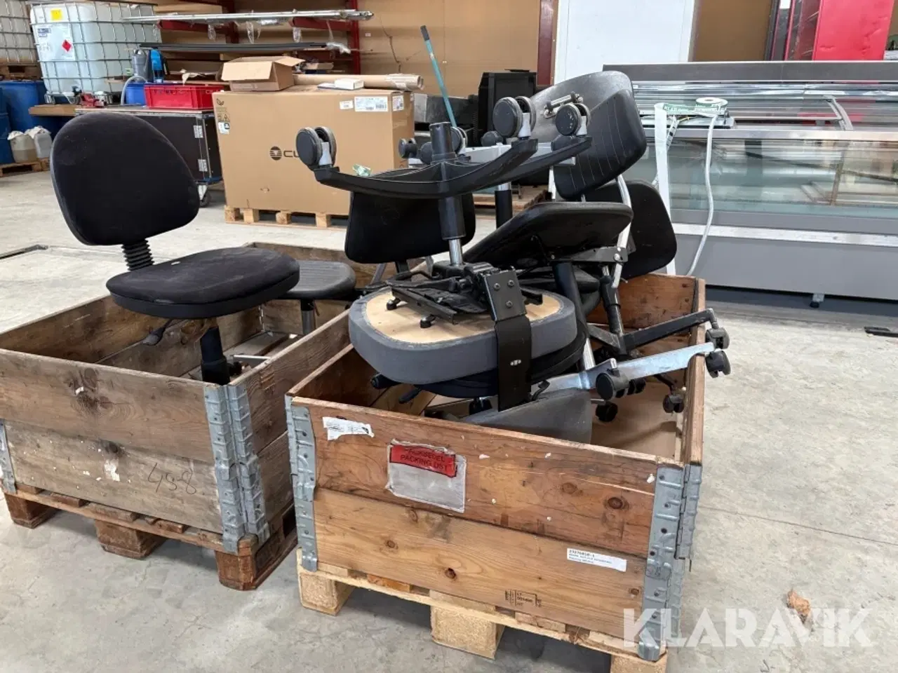 Billede 2 - Kontorstole 8 styk