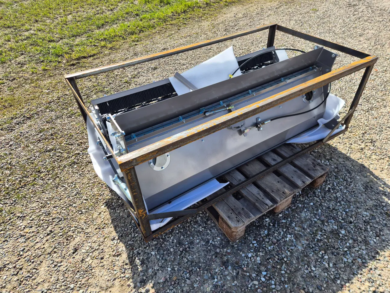 Billede 6 - NY Jansen SGB145 Såkasse til stennedlægningsfræser