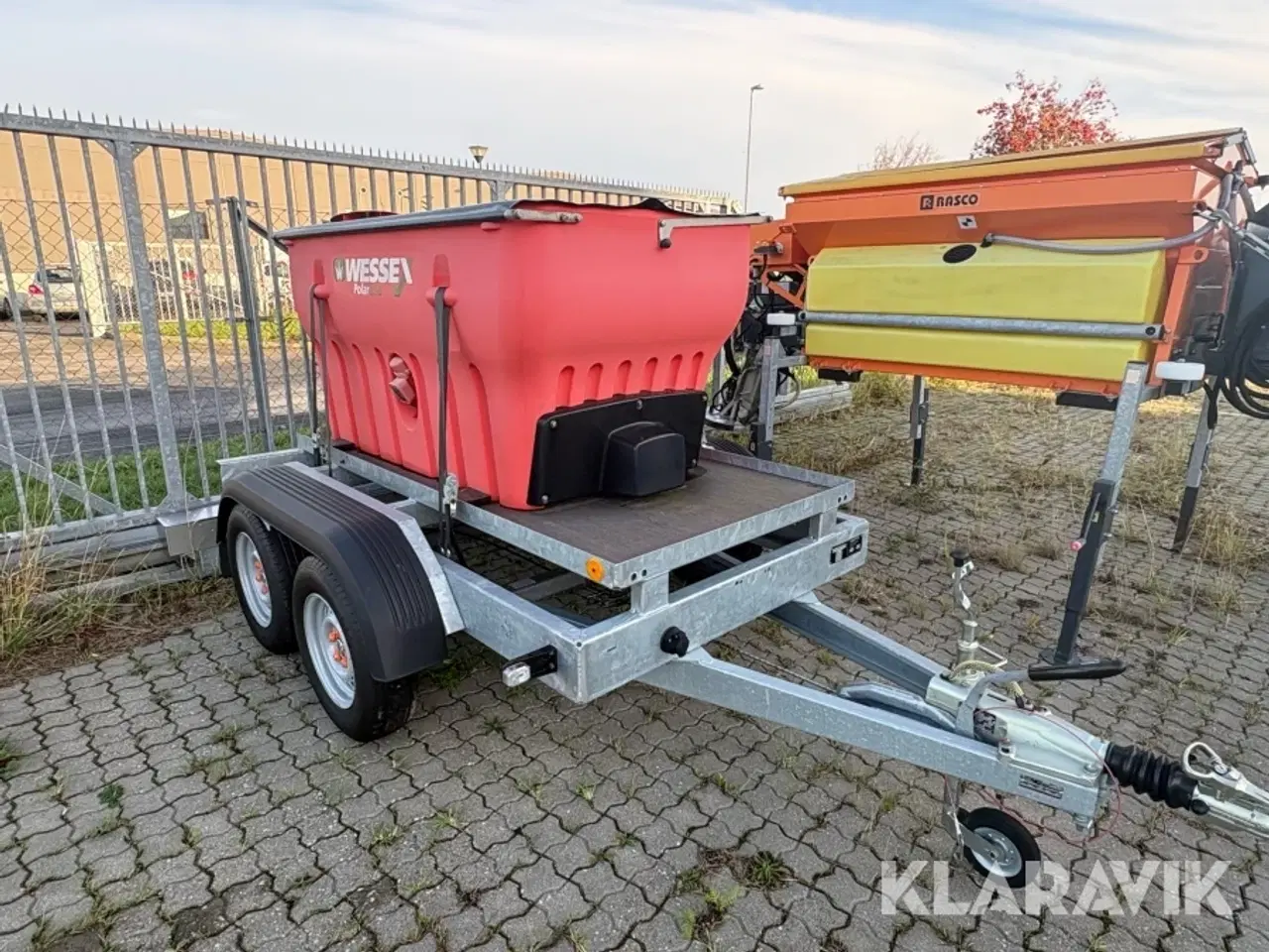 Billede 2 - Ladspreder Wessex PolarOne 900 WM-WS-900GT med trailer