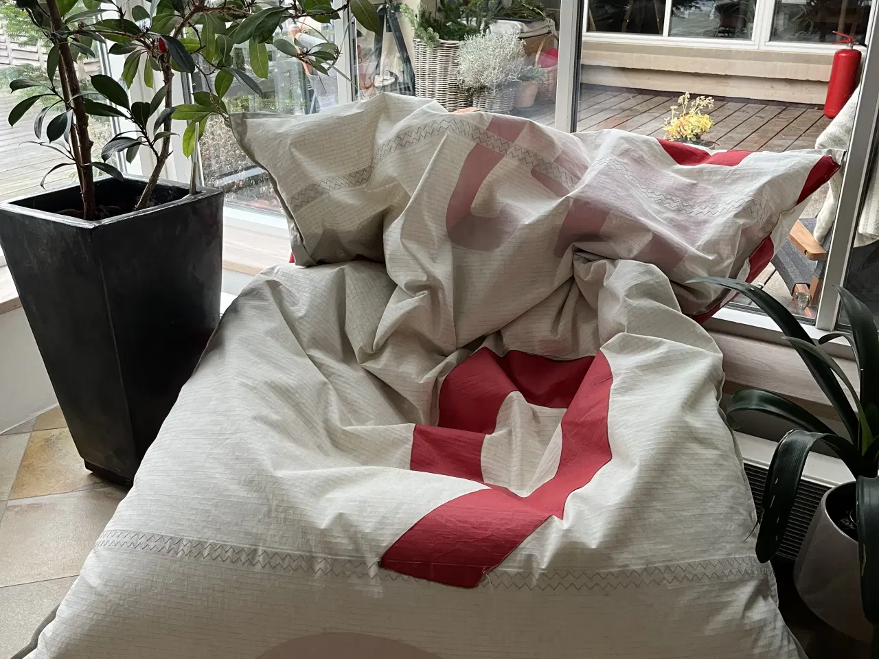 Billede 1 - Sækkestol med maritimt look