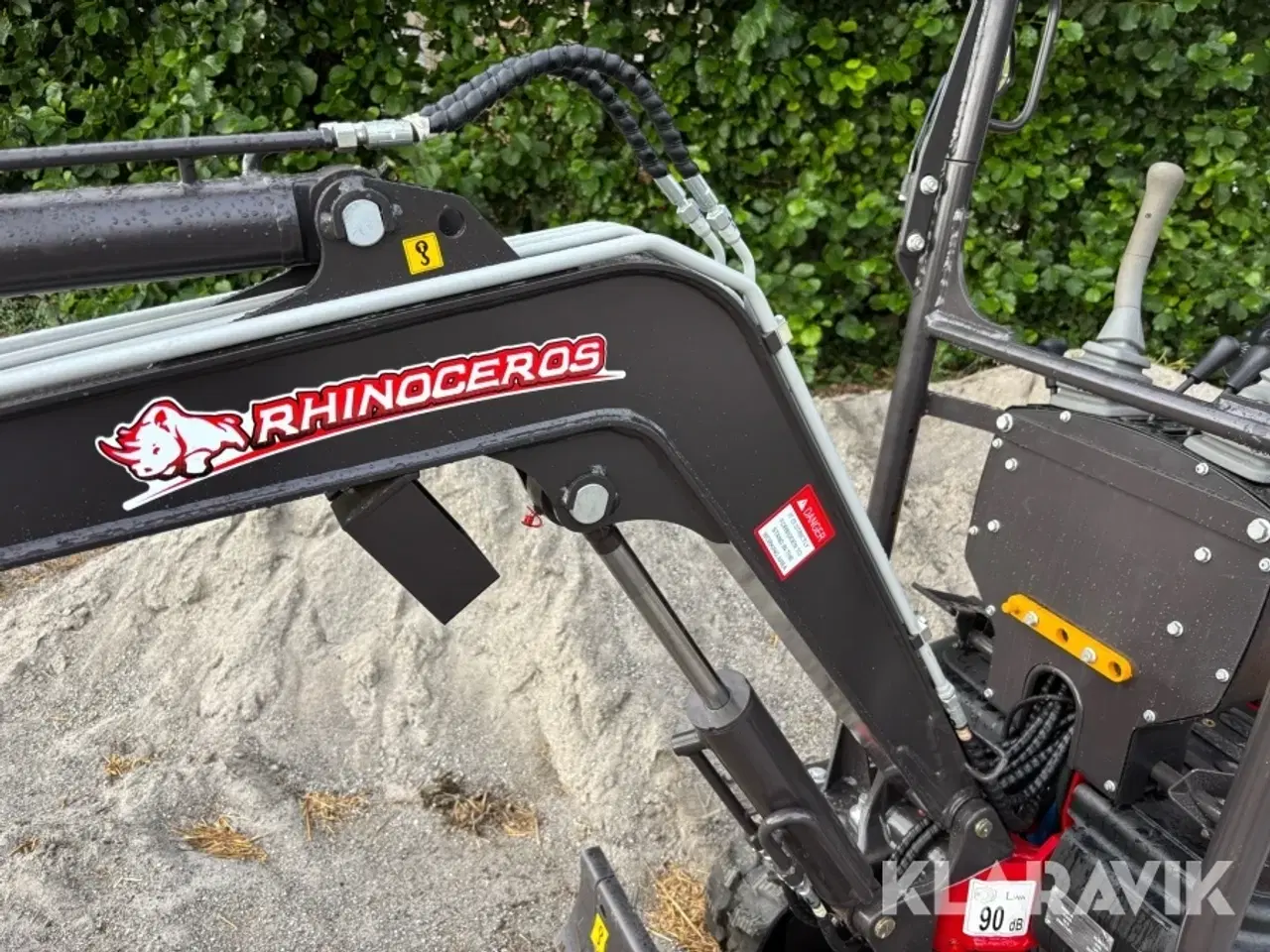 Billede 4 - Gravemaskine Rhinoceros XN12-8 med Kubota motor
