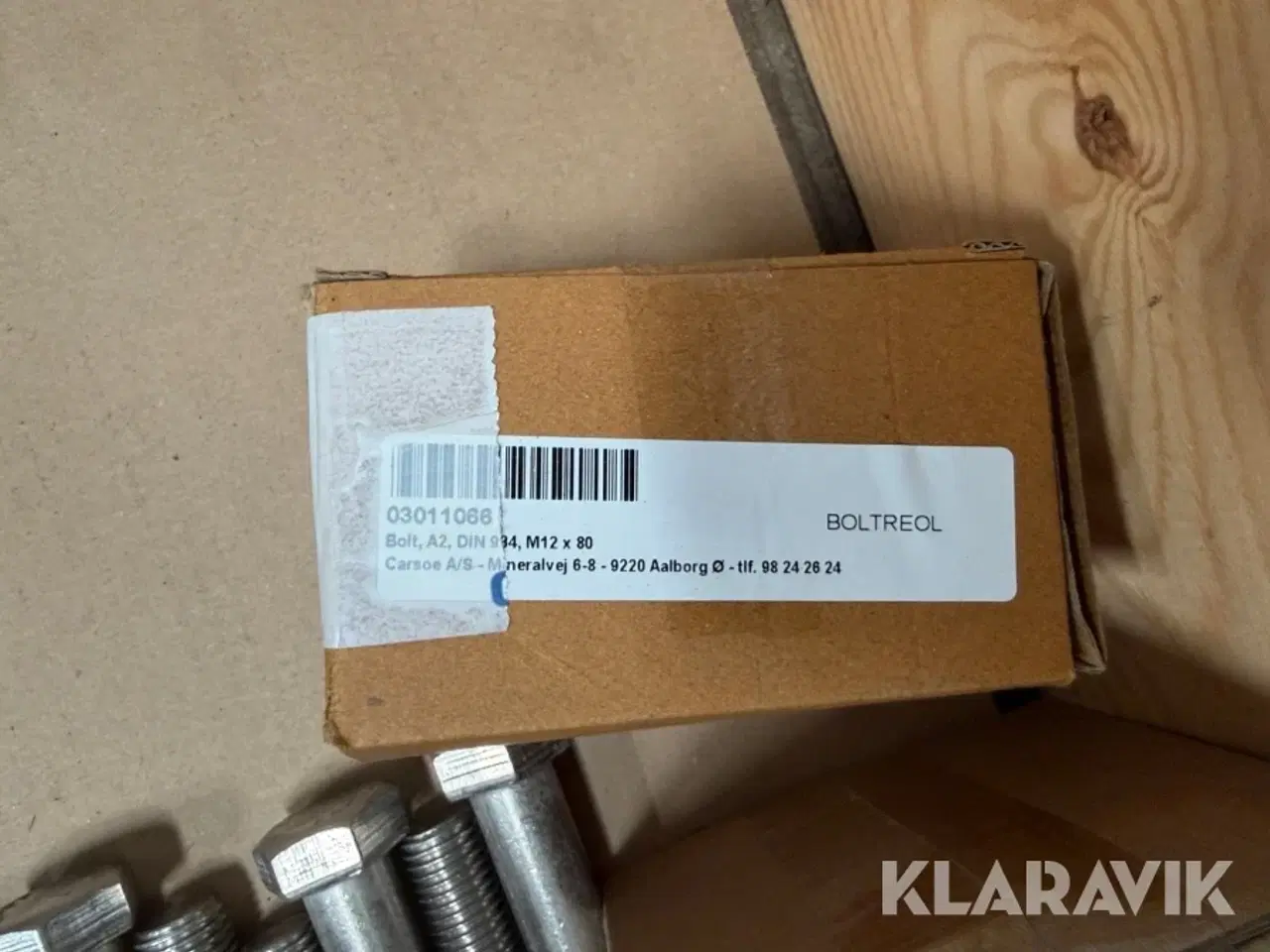 Billede 11 - Lot - bolte og møtrikker rustfri og syrefast stål - 1 palle