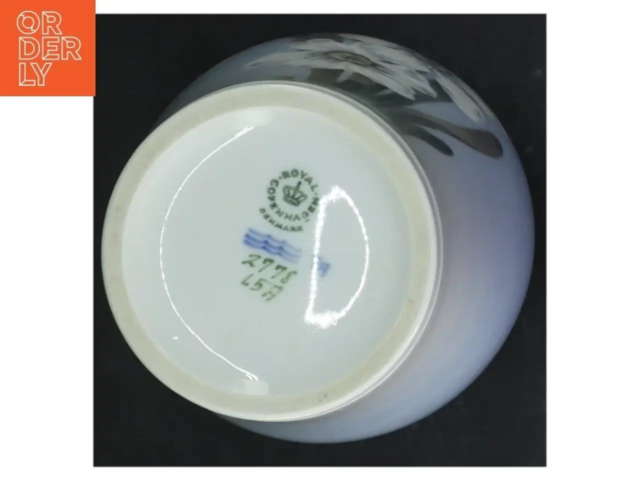 Billede 4 - Porcelænsvase 2778 - 65A fra Royal Copenhagen (str. 21 cm)