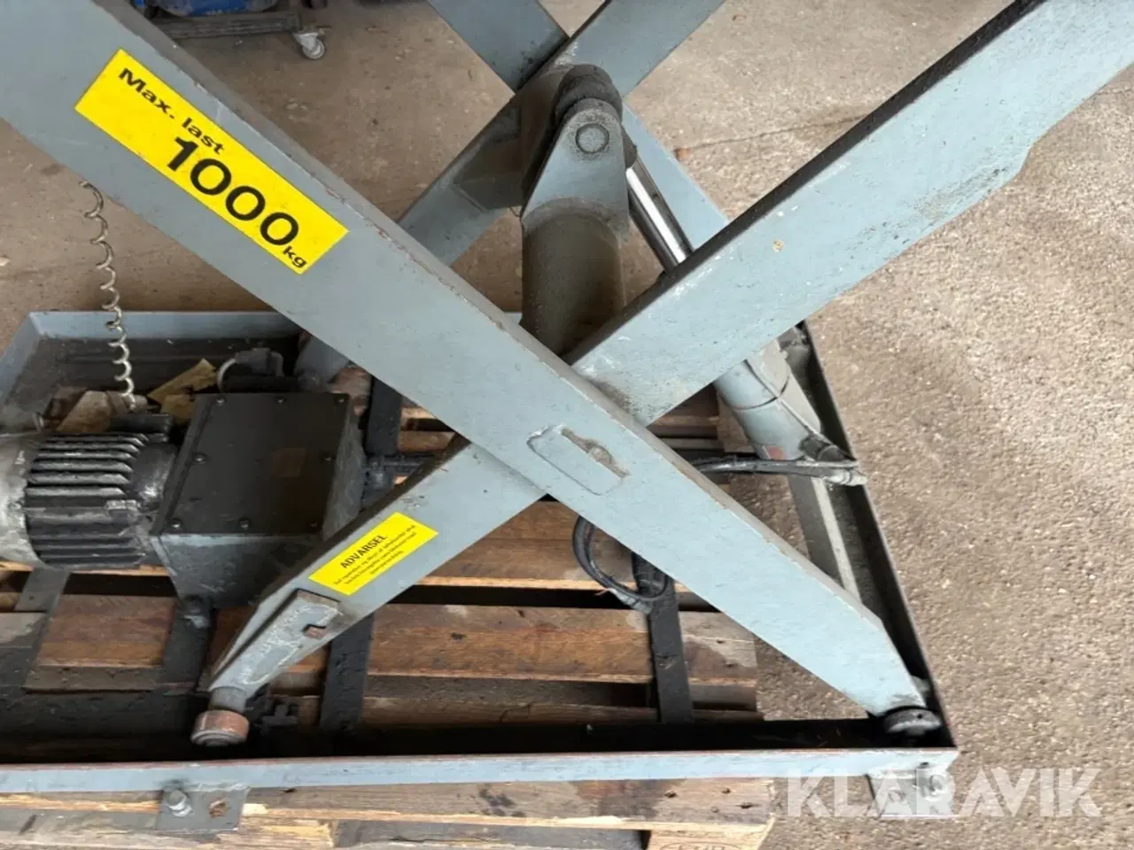 Billede 12 - Løftebord 1000 kg