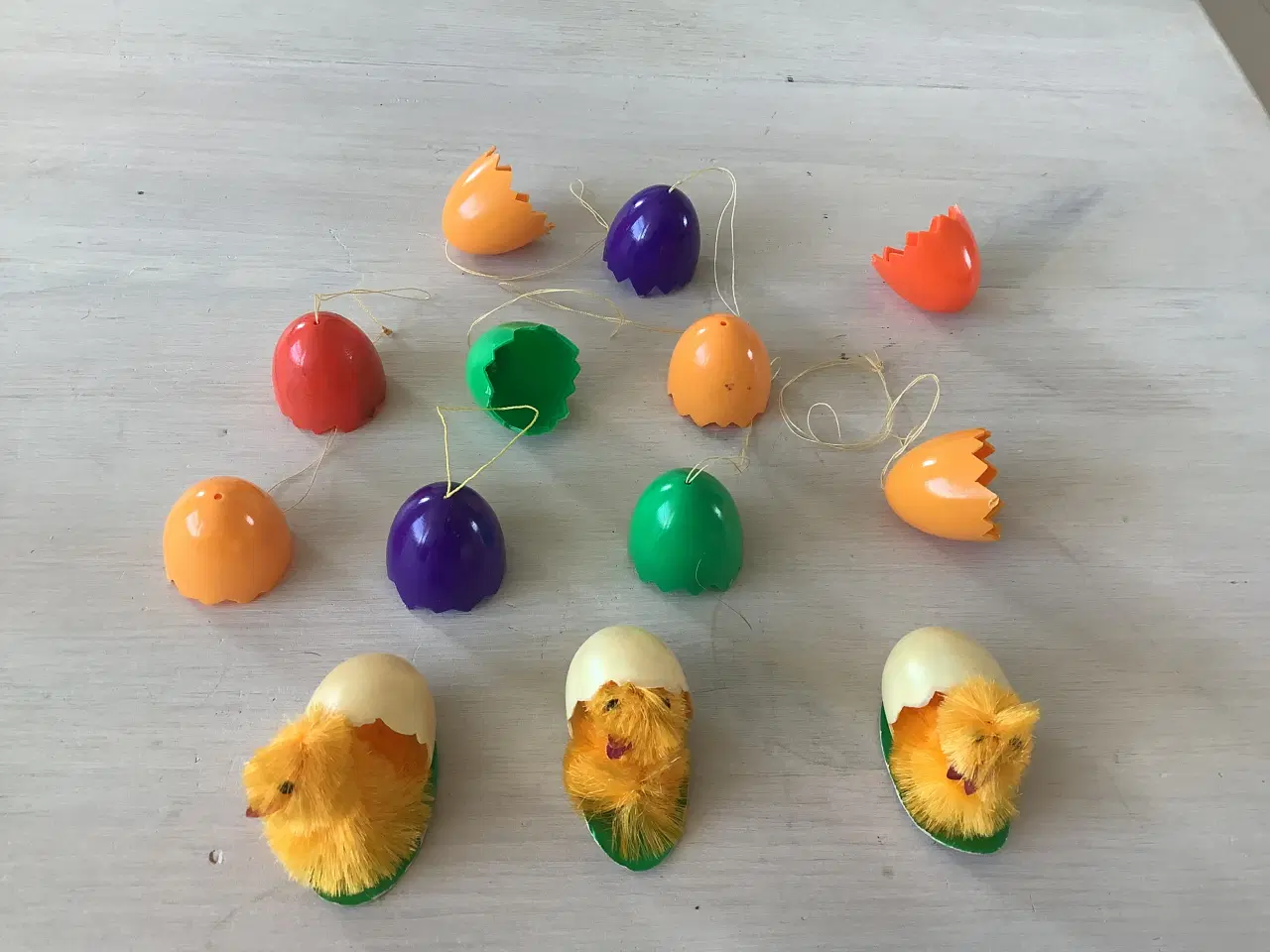 Billede 1 - Påske halve ægskaller