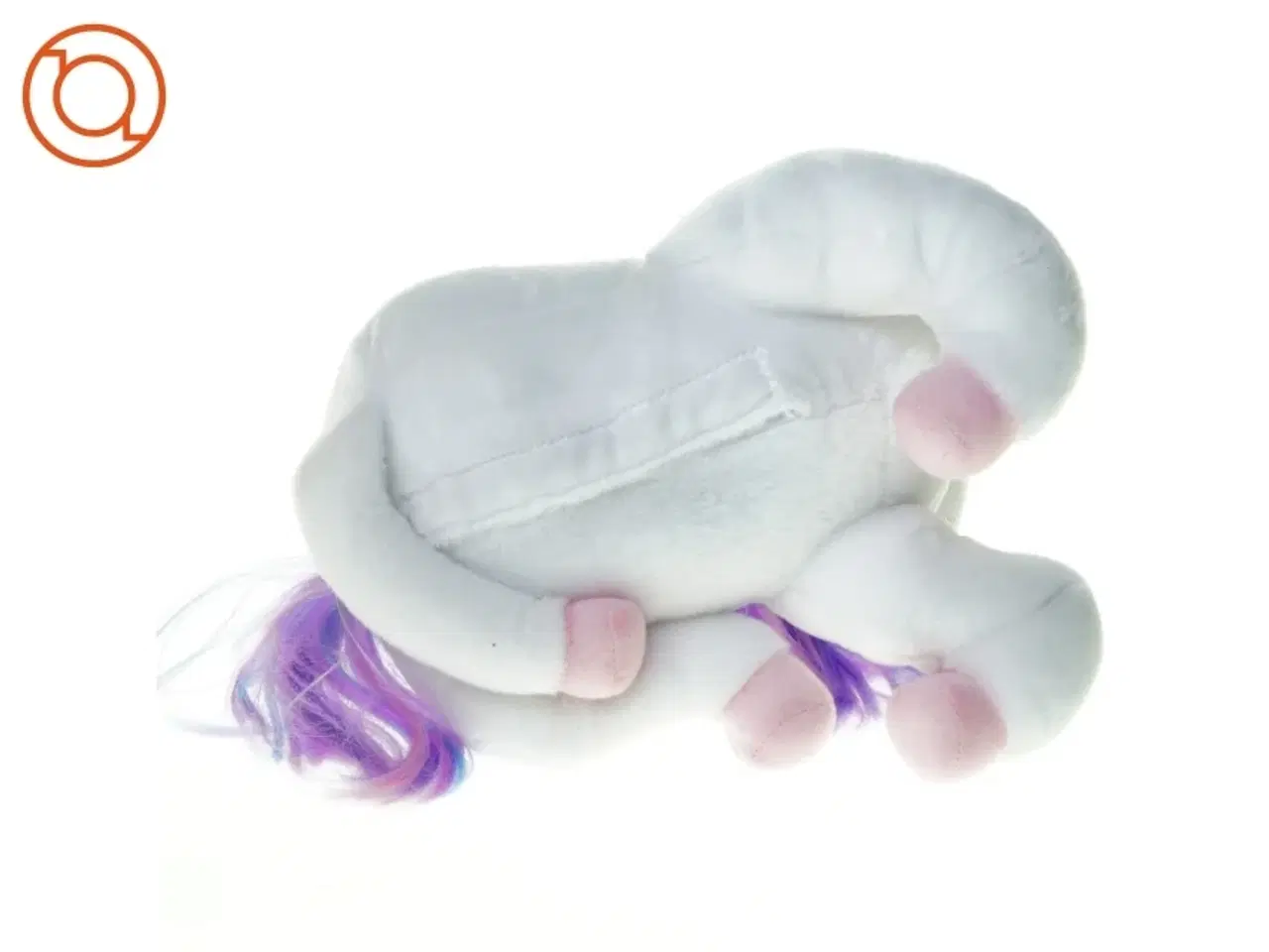 Billede 3 - Enhjørning bamse med lys fra Dimian (str. 30 x 32 x 22 cm)