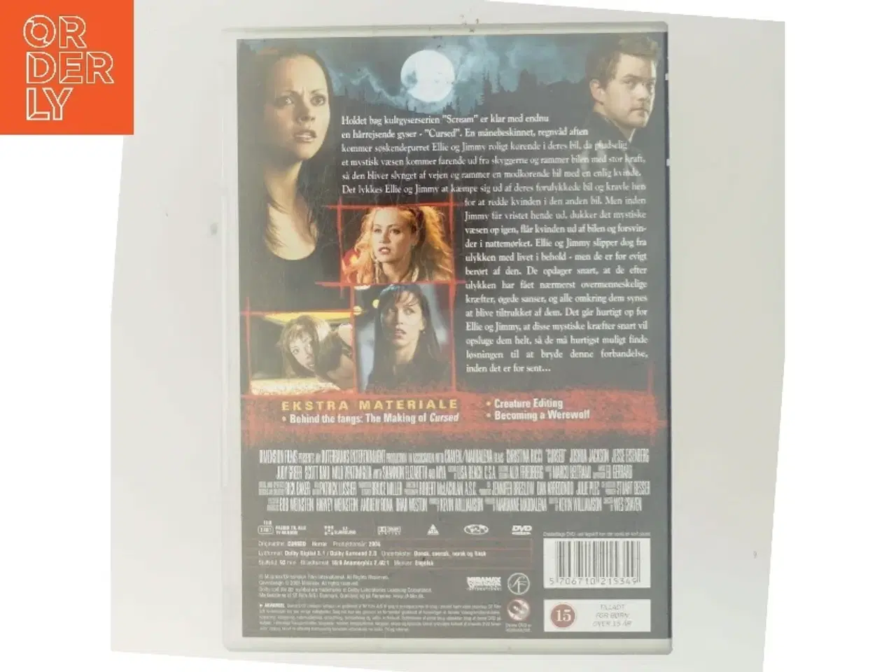 Billede 3 - Cursed med Christina Ricci (DVD)