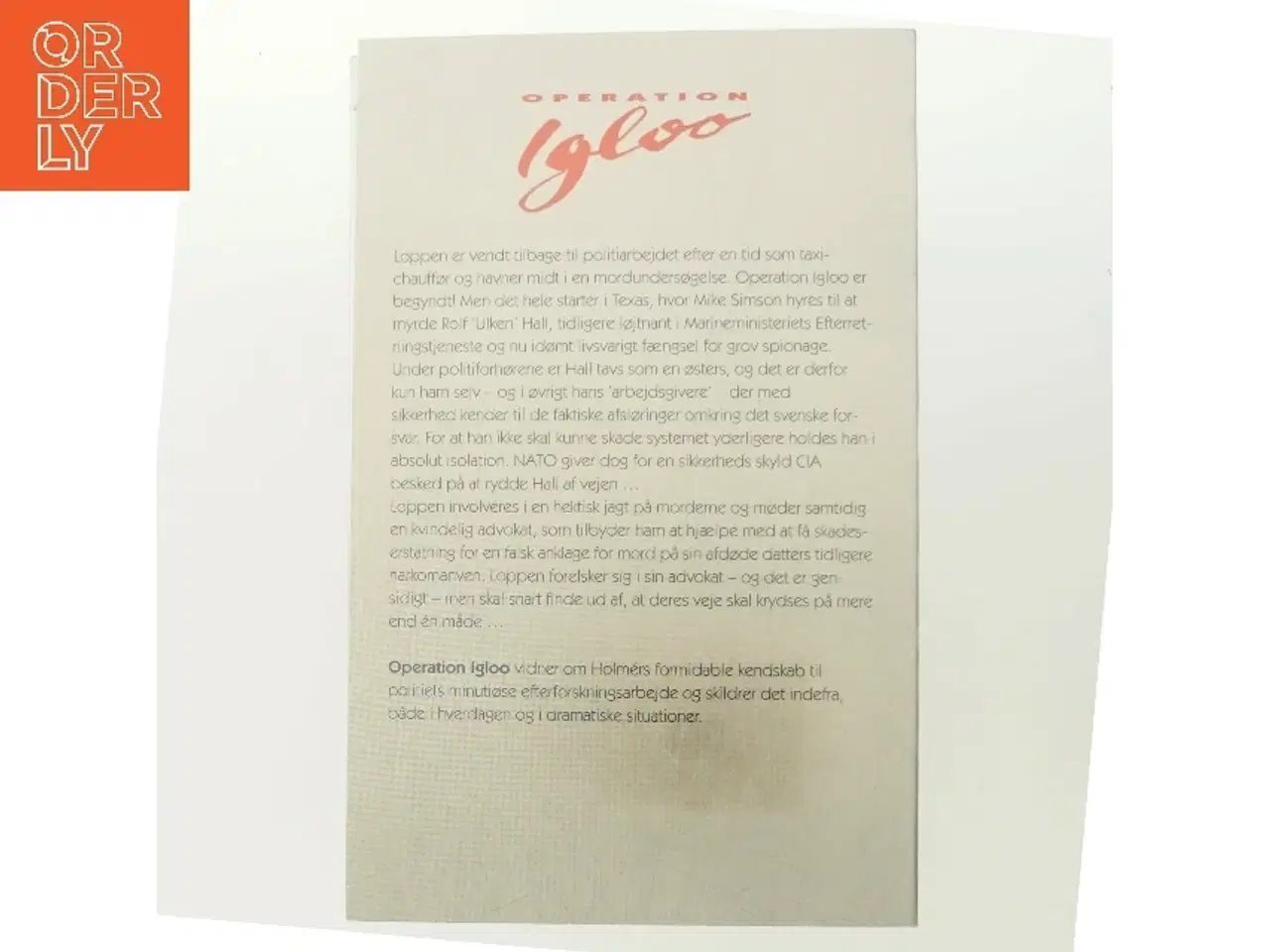 Billede 3 - Operation Igloo af Hans Holmer (Bog)