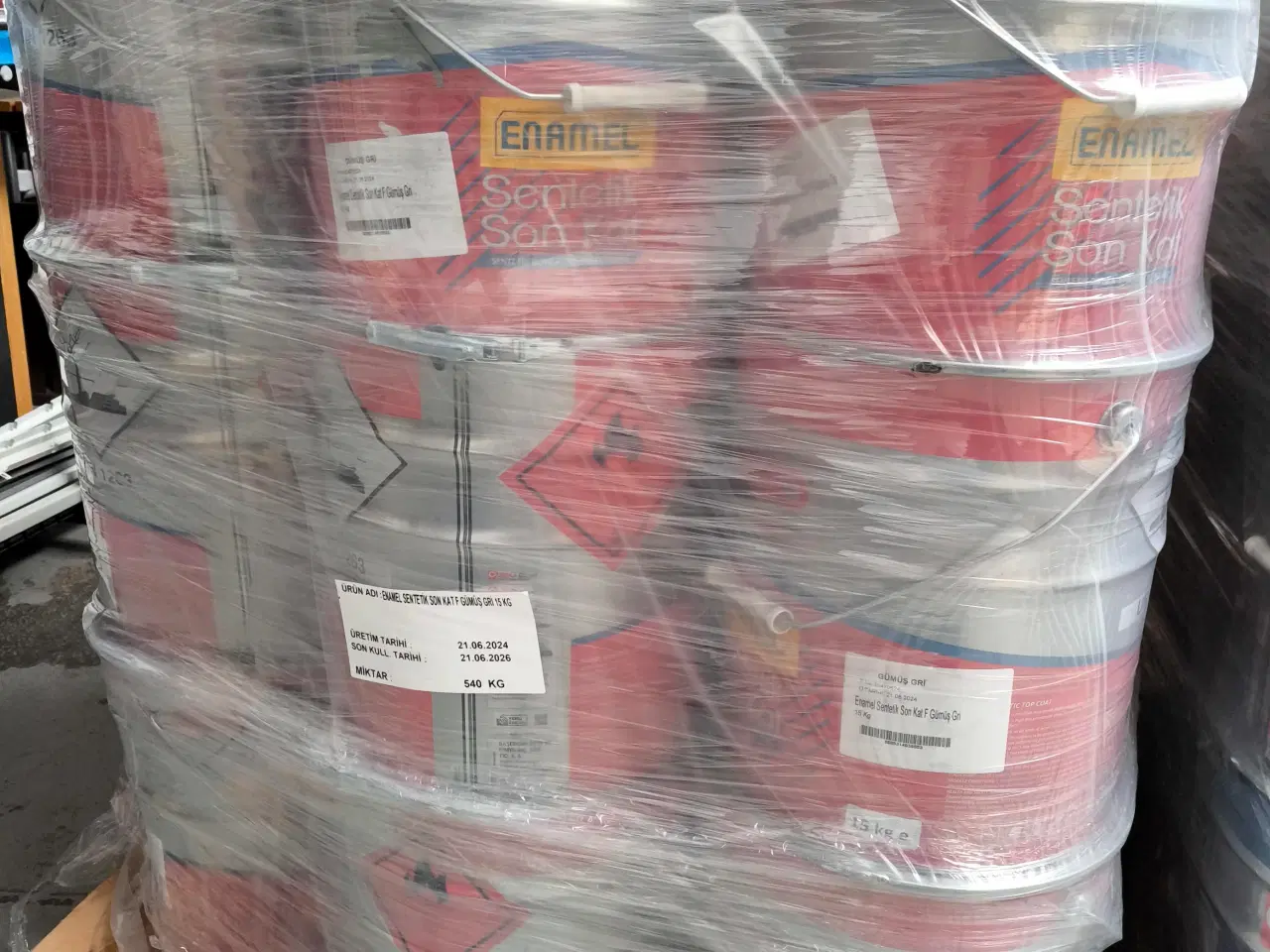 Billede 5 - Syntetisk Toplakmaling til Metal og Træ - 15 Kg.