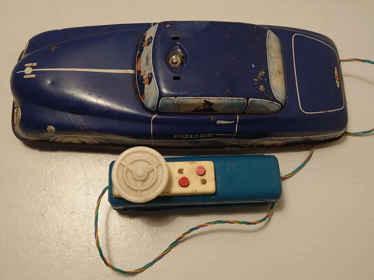 Billede 5 - Vintage fjernbetjent politibil. Britain. 1940´erne