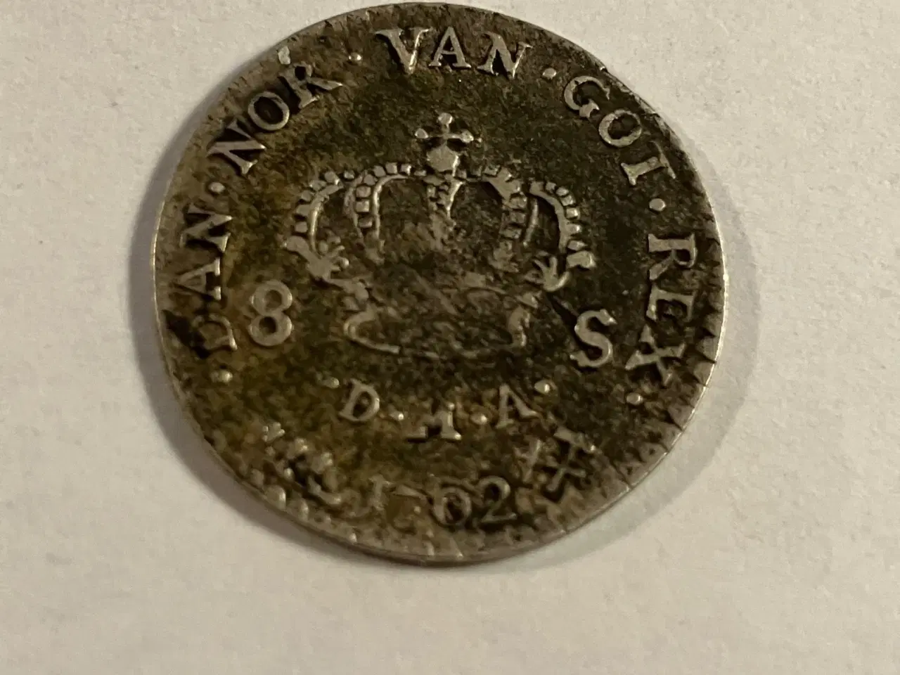 Billede 1 - 8 Skilling 1702 Norge