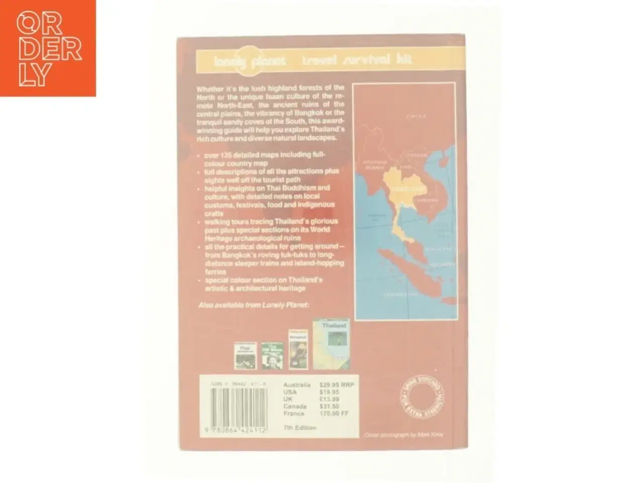Billede 2 - Lonely Planet Thailand by Joe Cummings af Joe Cummings (Bog)