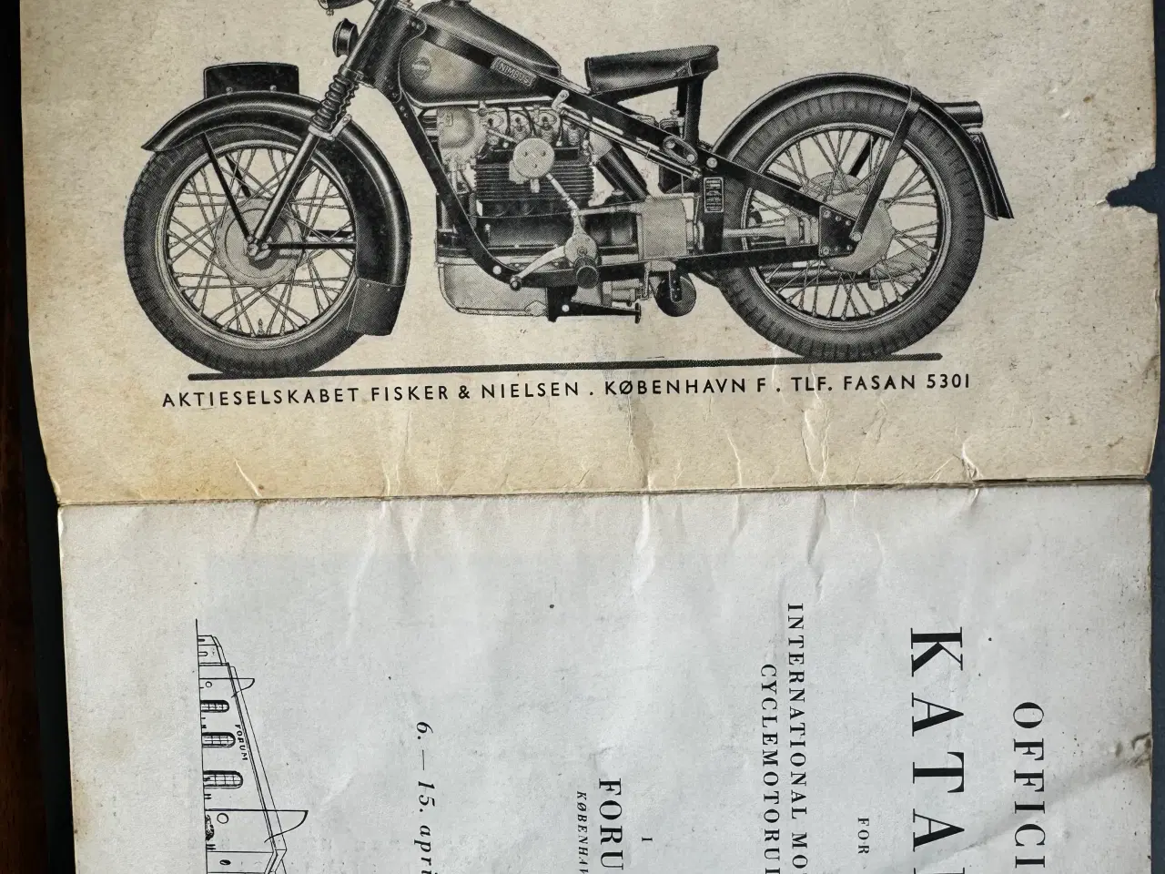 Billede 2 - 1951 - Int. MOTORCYCLE- og CYCLEMOTORUDSTILLING