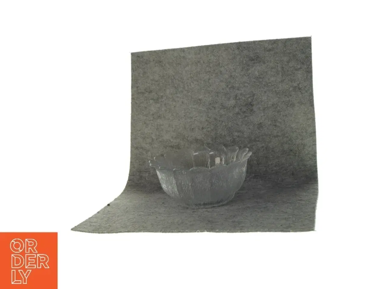 Billede 1 - retro Glasskål (str. 10 x 20 cm)