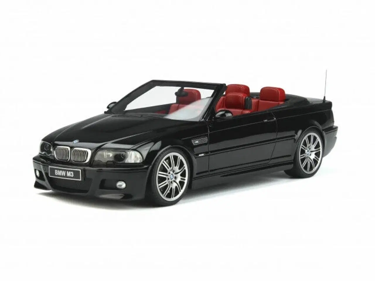 Billede 1 - 2005 BMW M3 Cabriolet E46 1:18  Farve: Jet Black  