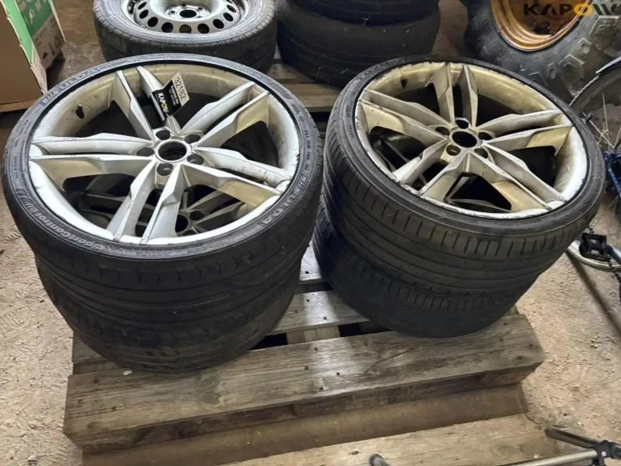 Billede 5 - - - - Alufælge med dæk 19"