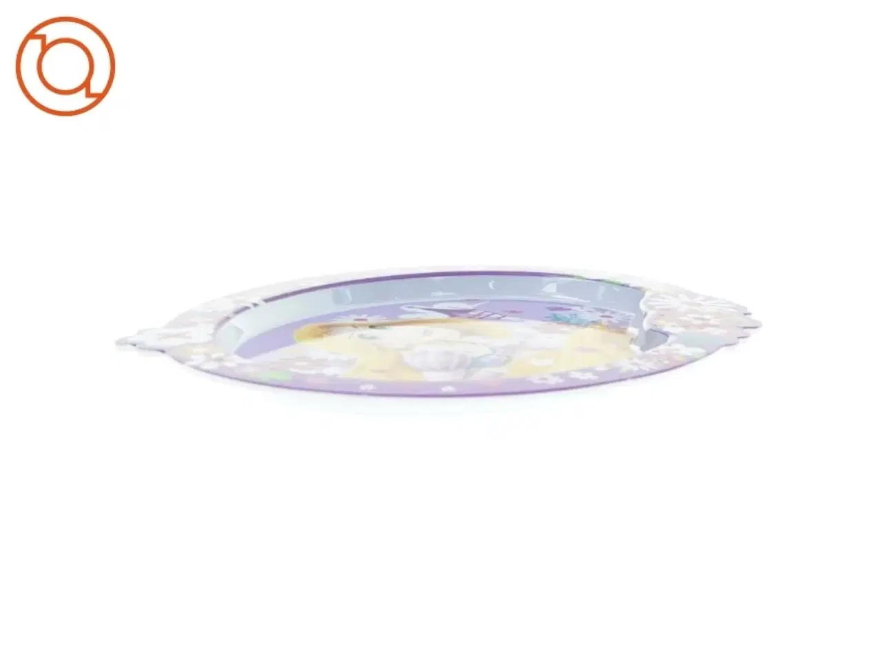 Billede 2 - Prinsesse tallerken (str. 25 cm)