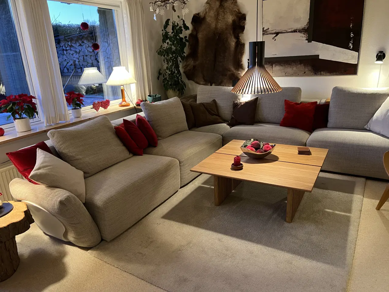 Billede 1 - Hjørnesofa med koldskum