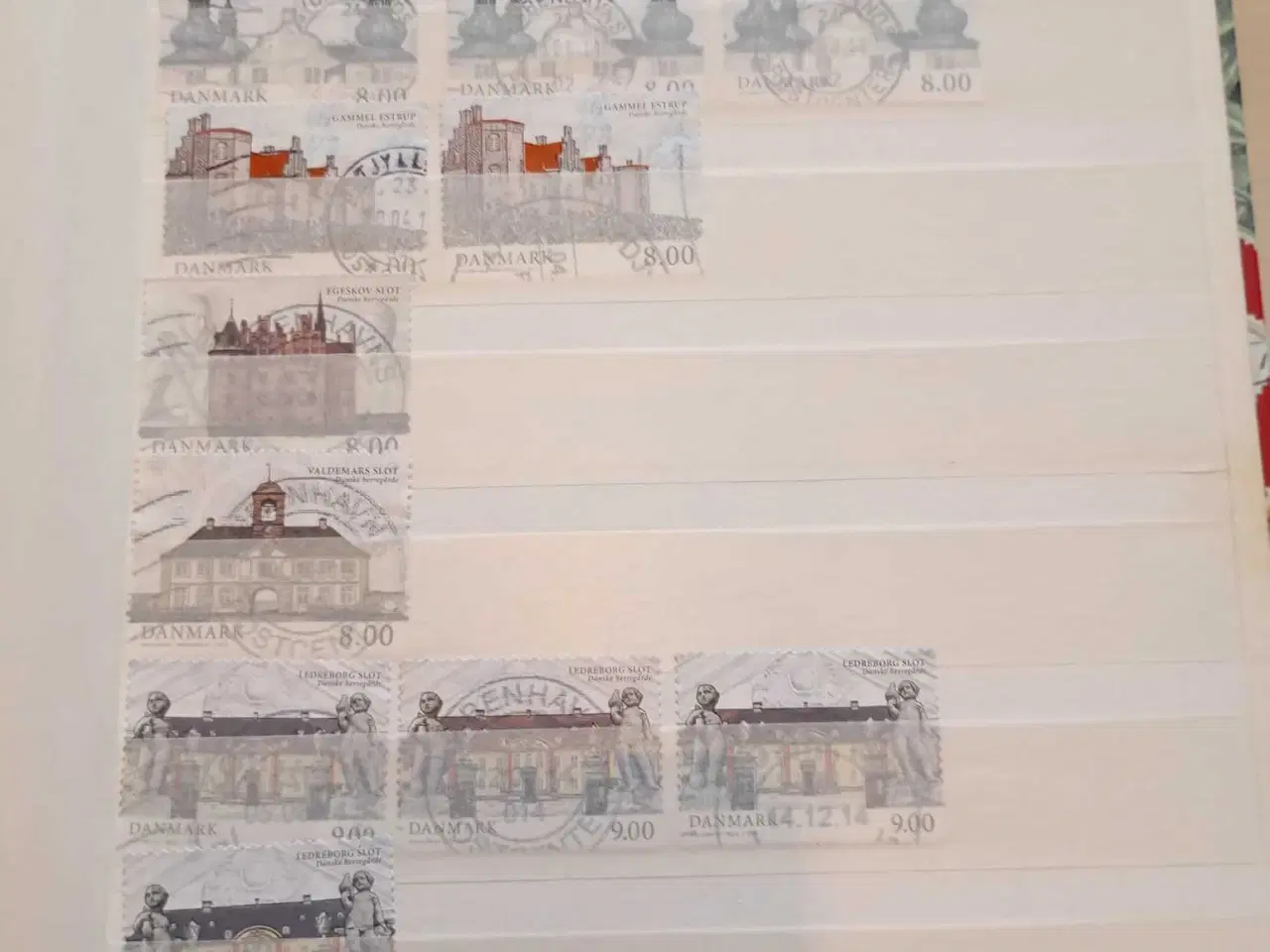 Billede 13 - indstiksbog med danske frimærker 