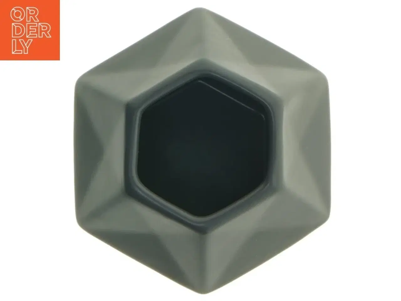 Billede 3 - Geometrisk vase fra IKEA fra IKEA (str. Ø 10 cm)