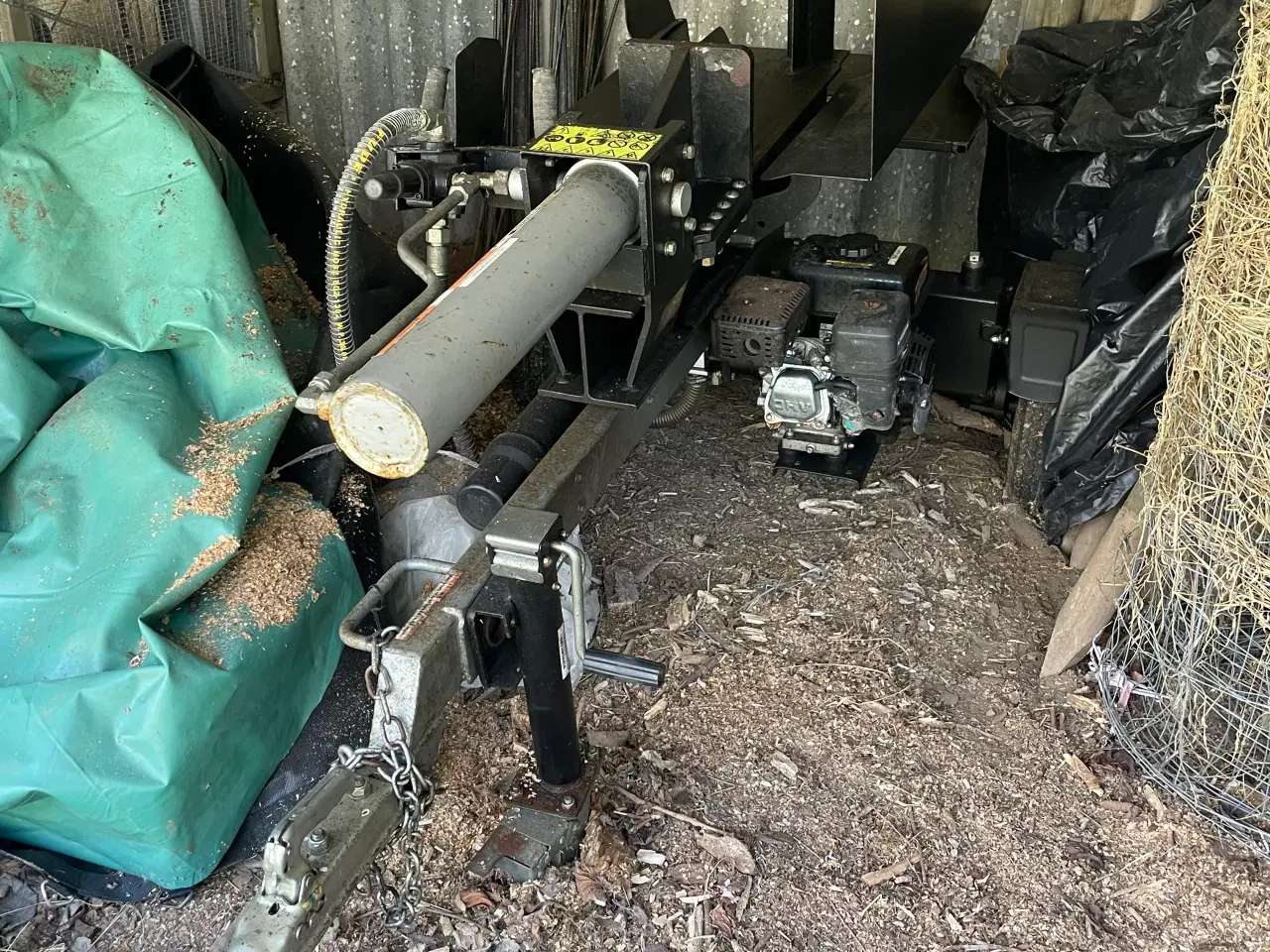 Billede 1 - 22tons brænde kløver på trailer