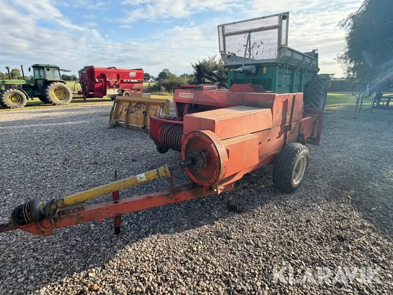Billede 1 - Ballepresser Fahr HD400