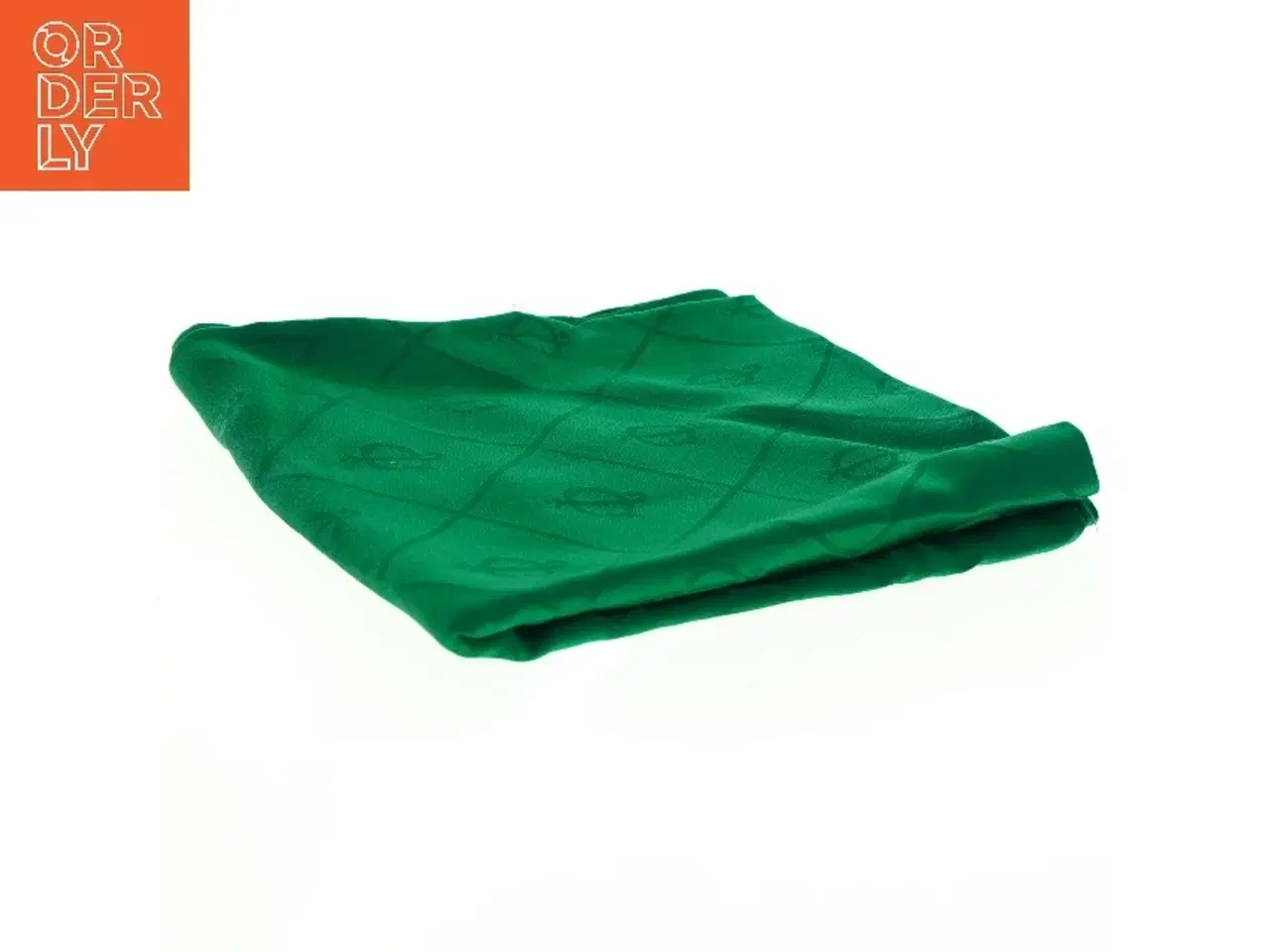 Billede 2 - Grønt tørklæde fra Georg Jensen (str. 70 x 80 cm)