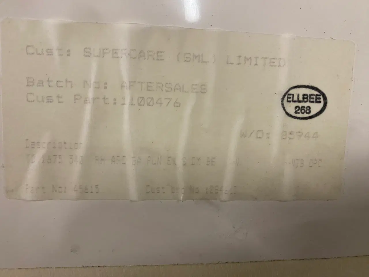 Billede 2 - Dør til Sprite campingvogn NY 