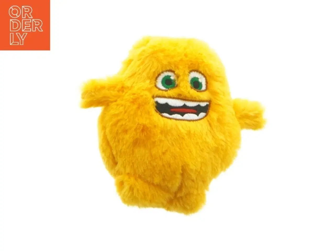 Billede 1 - Gul plysbamse (str. 15 cm)