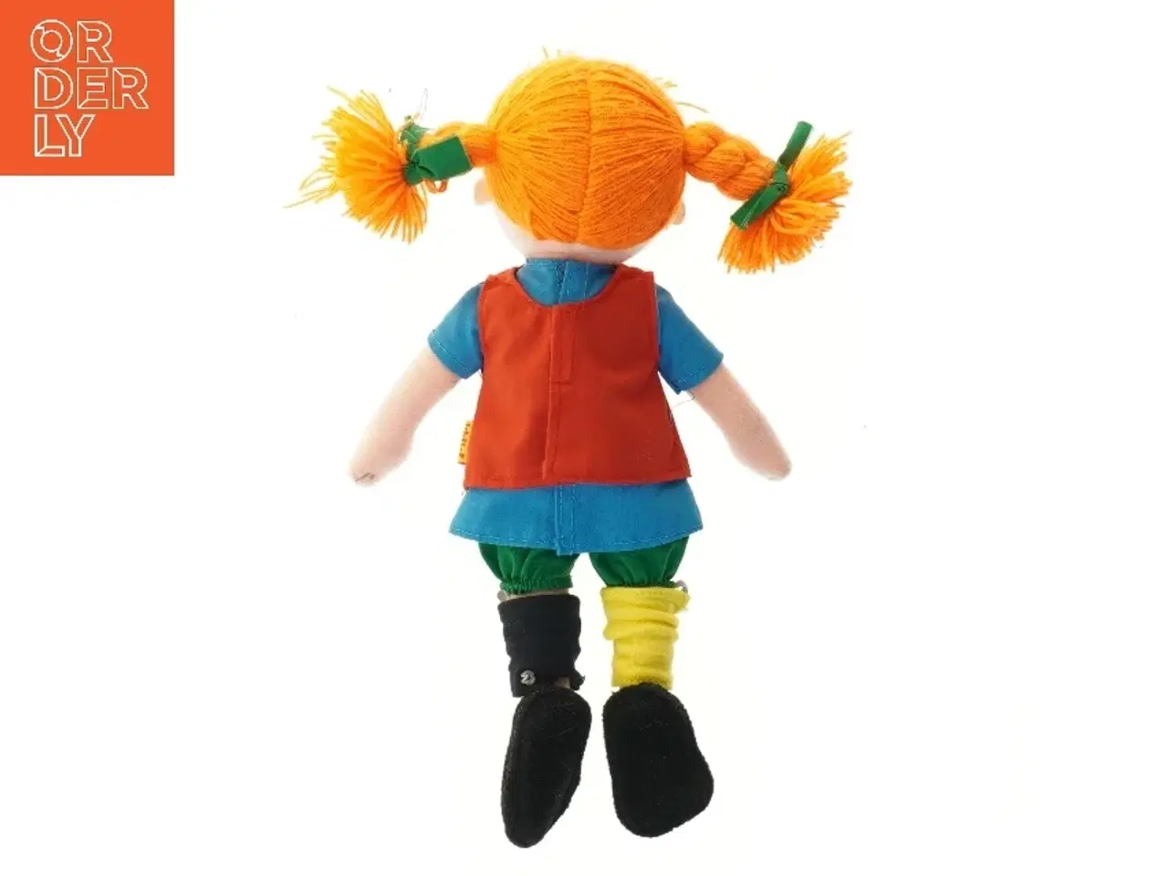 Billede 2 - Pippi Langstrømpe dukke (str. 30 cm)