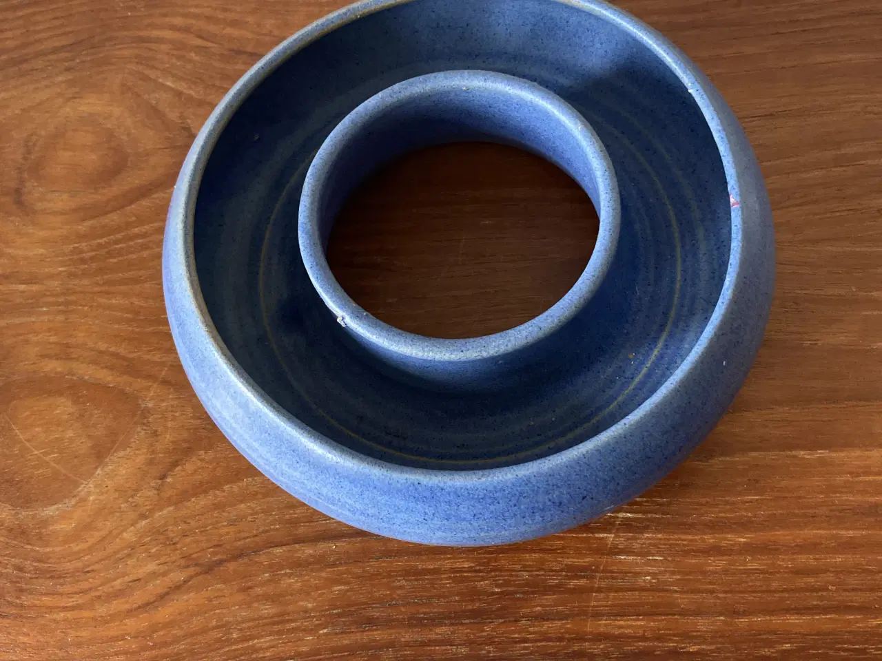 Billede 2 - Blå vase i keramik 