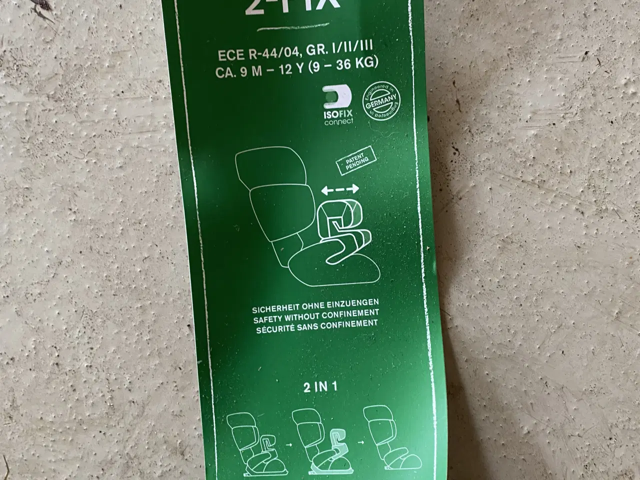 Billede 3 - Autostol  Isofix