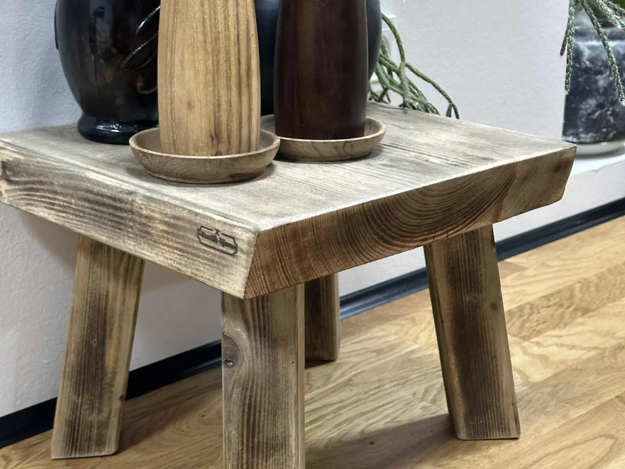 Billede 1 - Mini rustik skammel