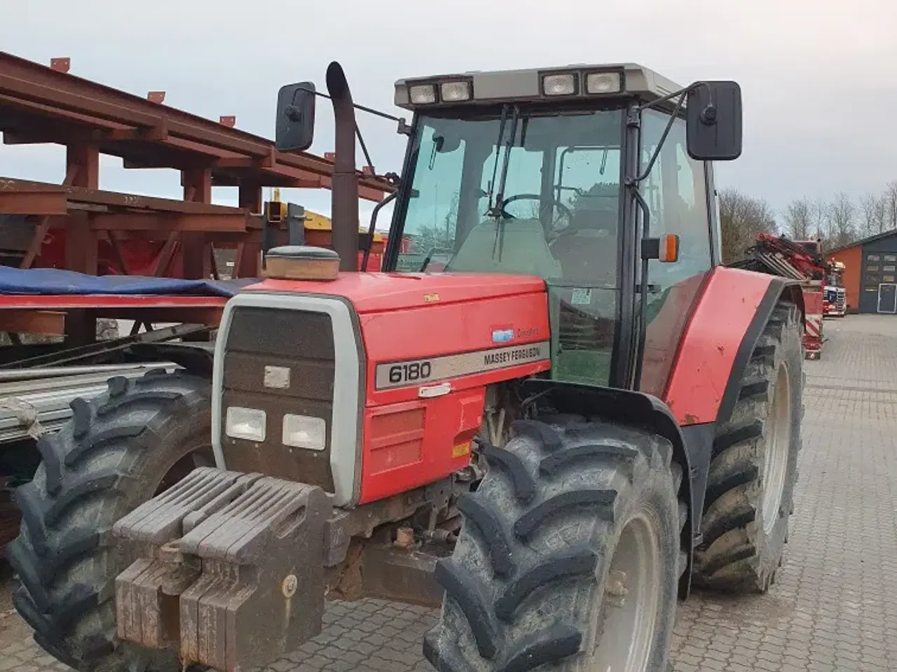 Billede 4 - Købes Massey ferguson 6180