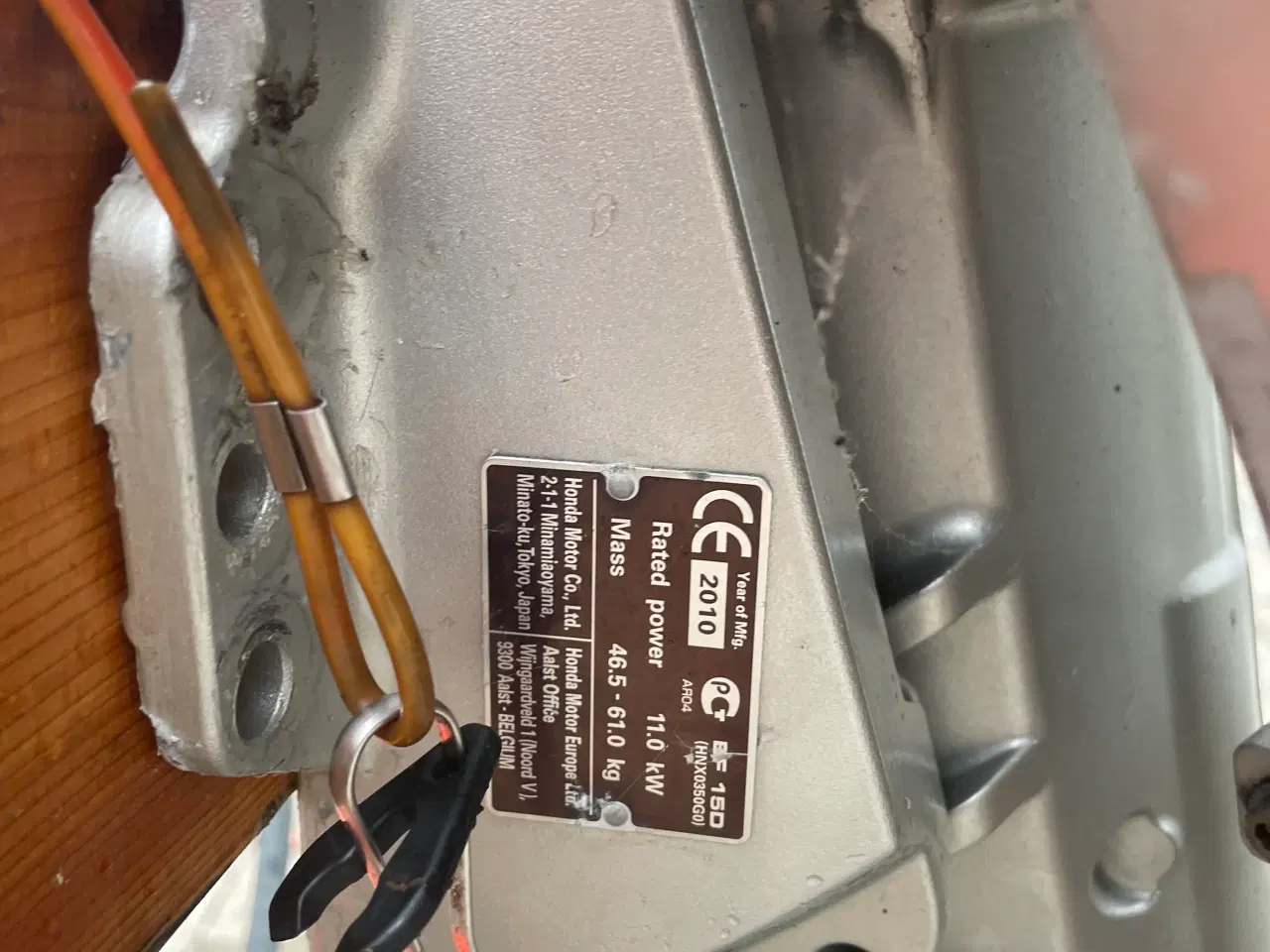 Billede 4 - Påhængsmotor Honda 15hk