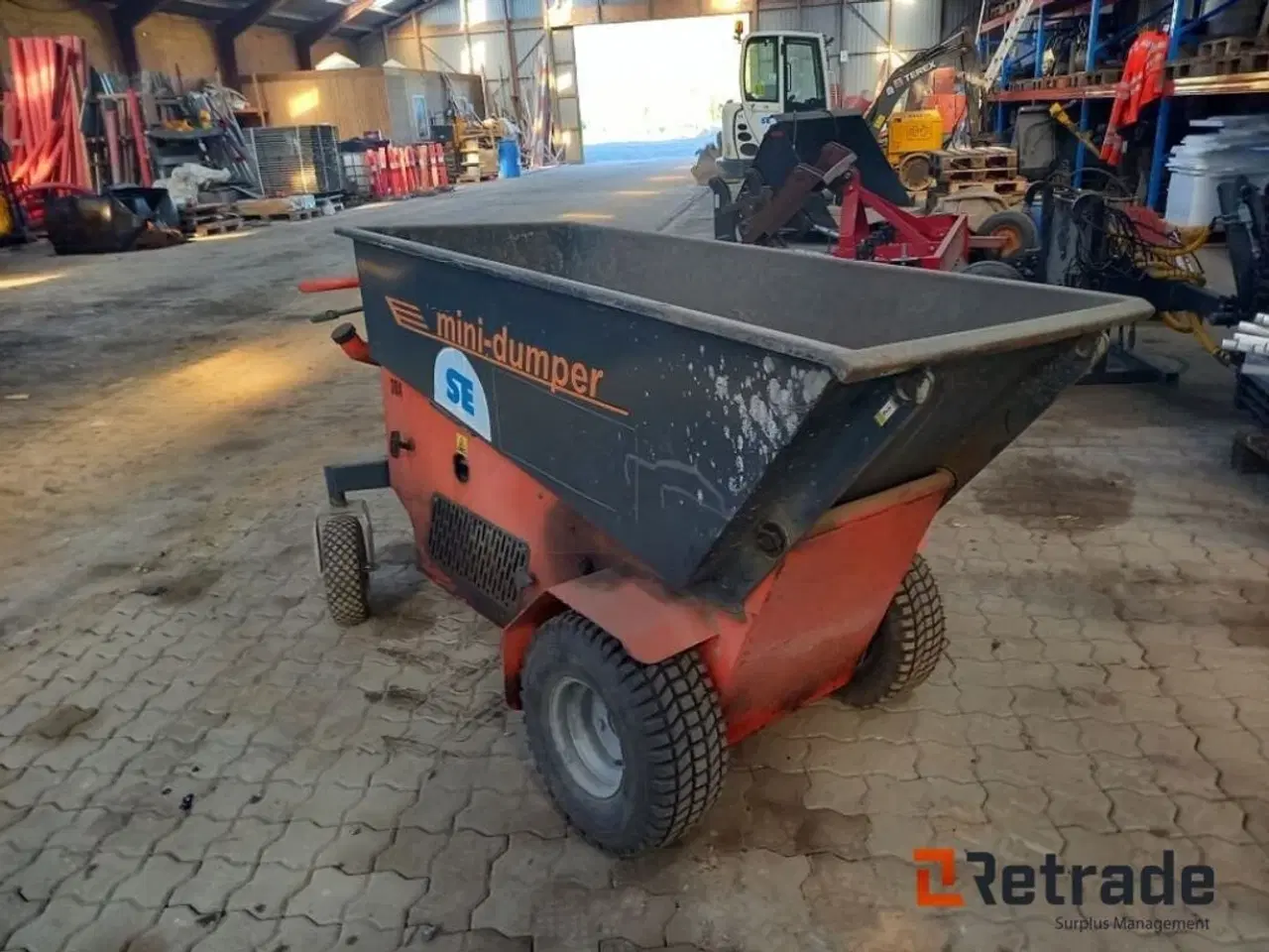 Billede 3 - - - - Motorbør diesel - Mini Dumper