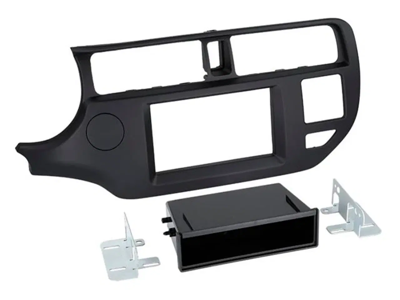 Billede 1 - 2-DIN kit Kia Rio (ub) 09/2011-03/2015 med rum