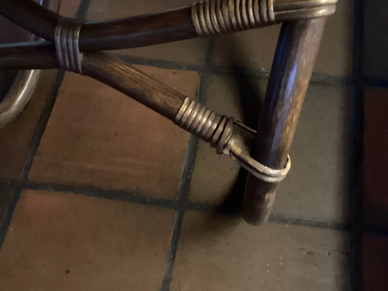 Billede 4 - Spisestuestole manilla rør 