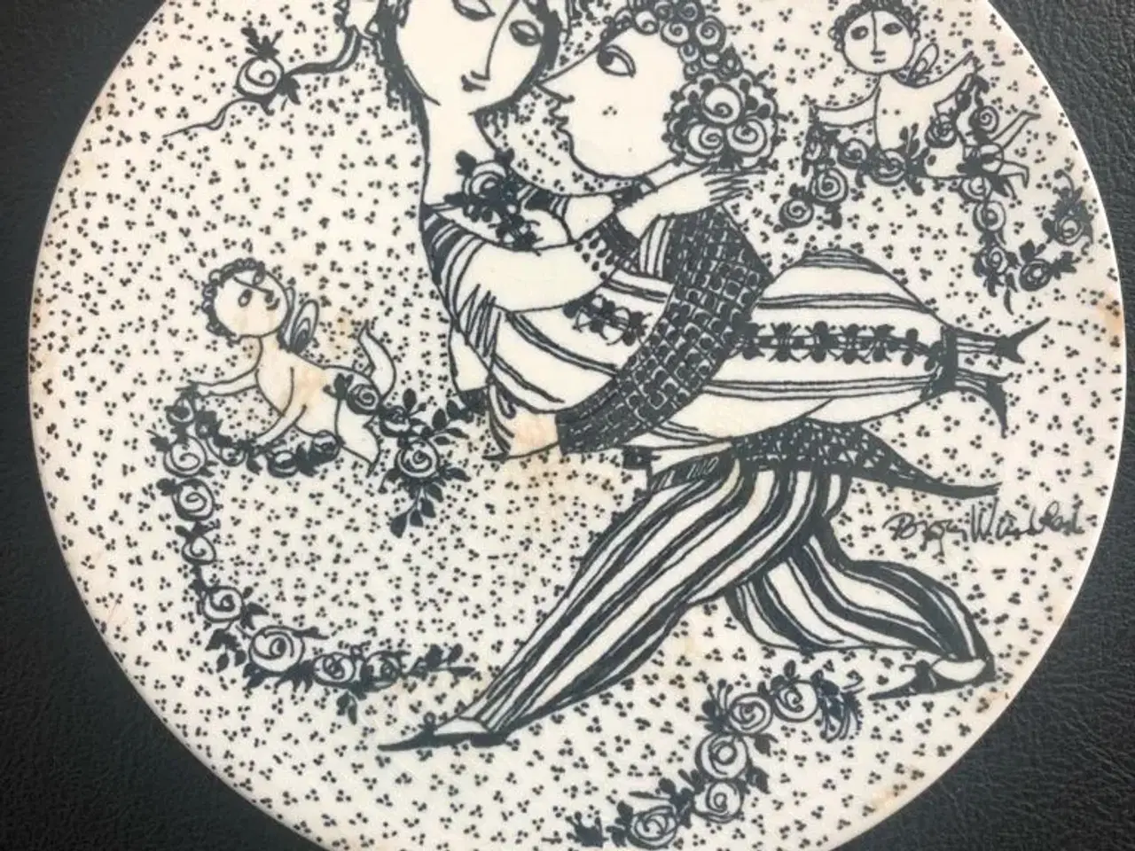 Billede 3 - Bjørn Wiiinblad Porcelæn Platter