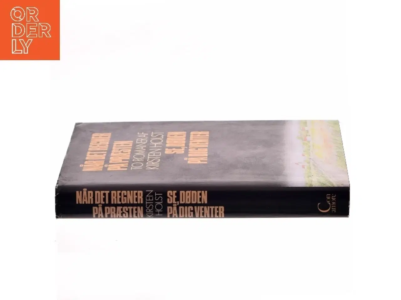 Billede 2 - Når det regner på præsten & Se, døden på dig venter af Kirsten Holst (Bog)