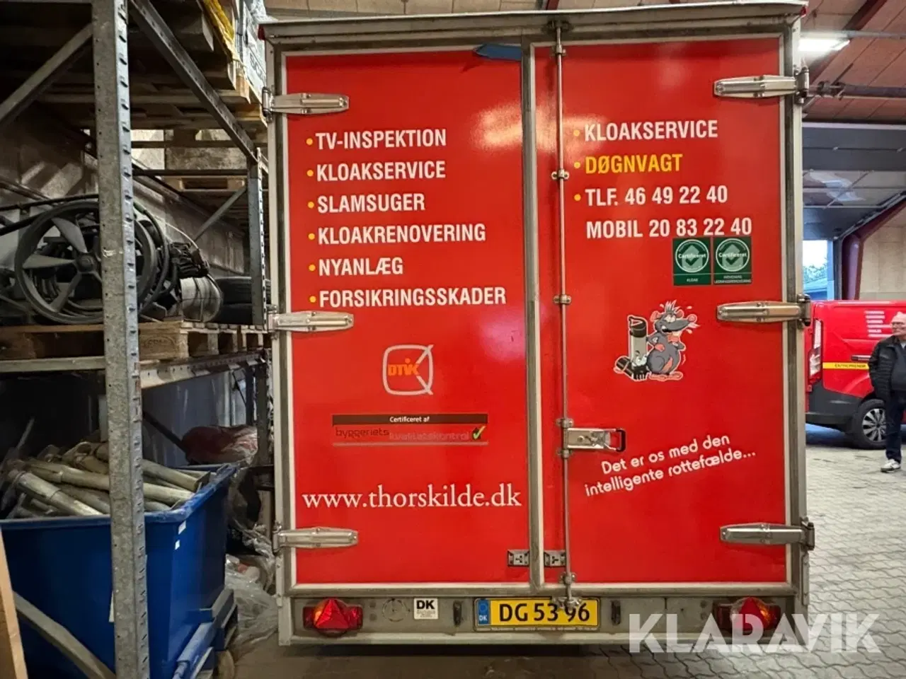 Billede 4 - Cargo trailer Humbaur 3 tons