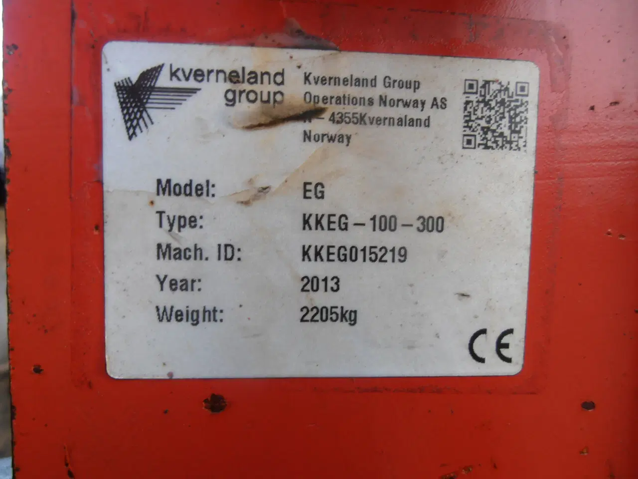 Billede 2 - Kverneland EG 100-300-28 , 5 Furet .