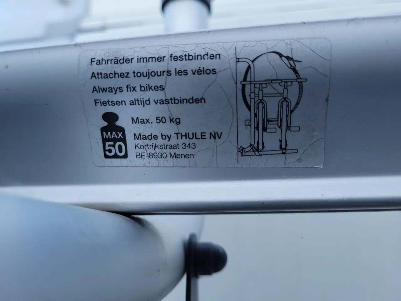 Billede 3 - Thule Cykelholder til 2 cykler