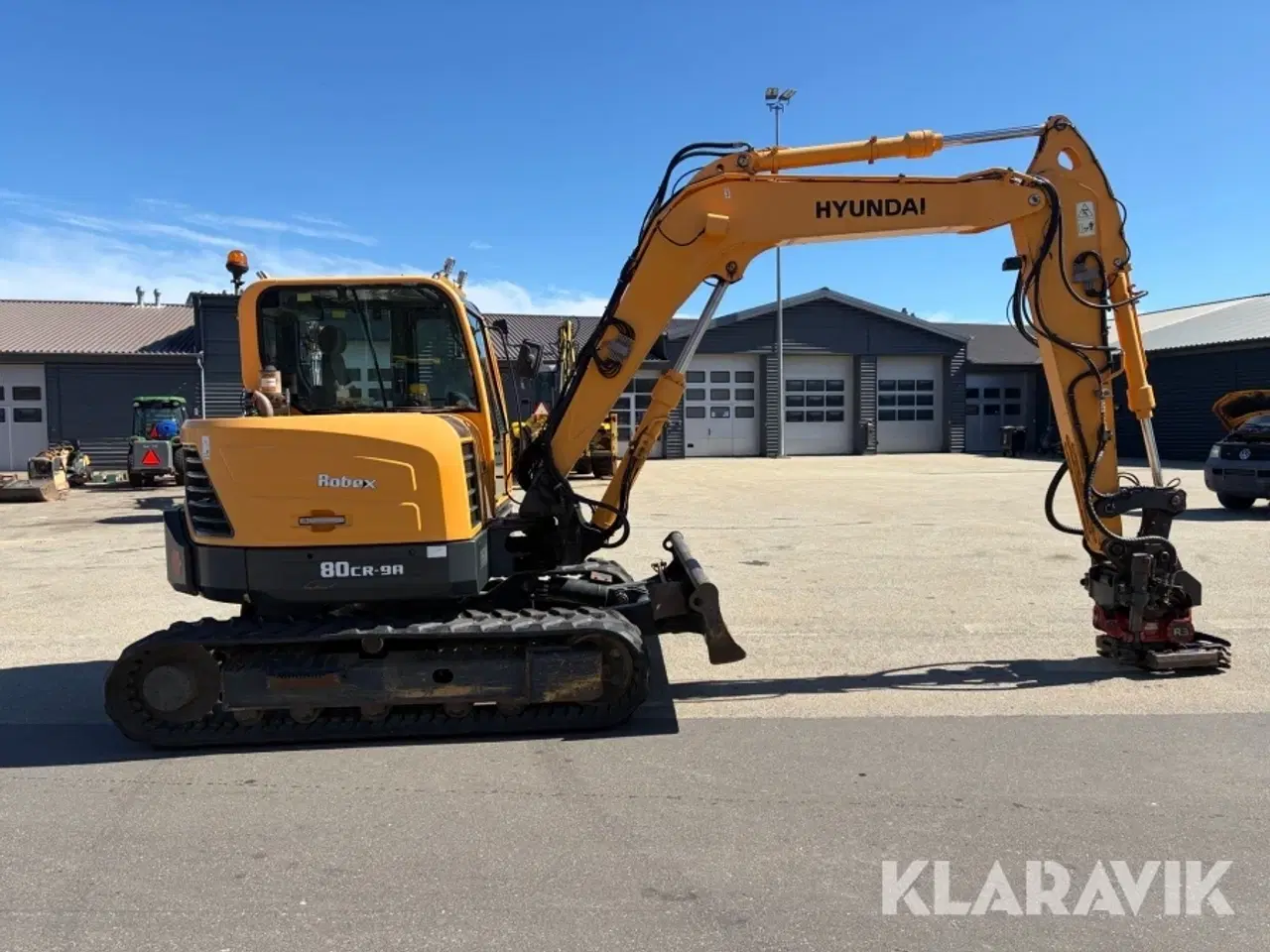 Billede 6 - Gravemaskine Hyundai ROBEX80CR-9A Rotortilt og centralsmørning